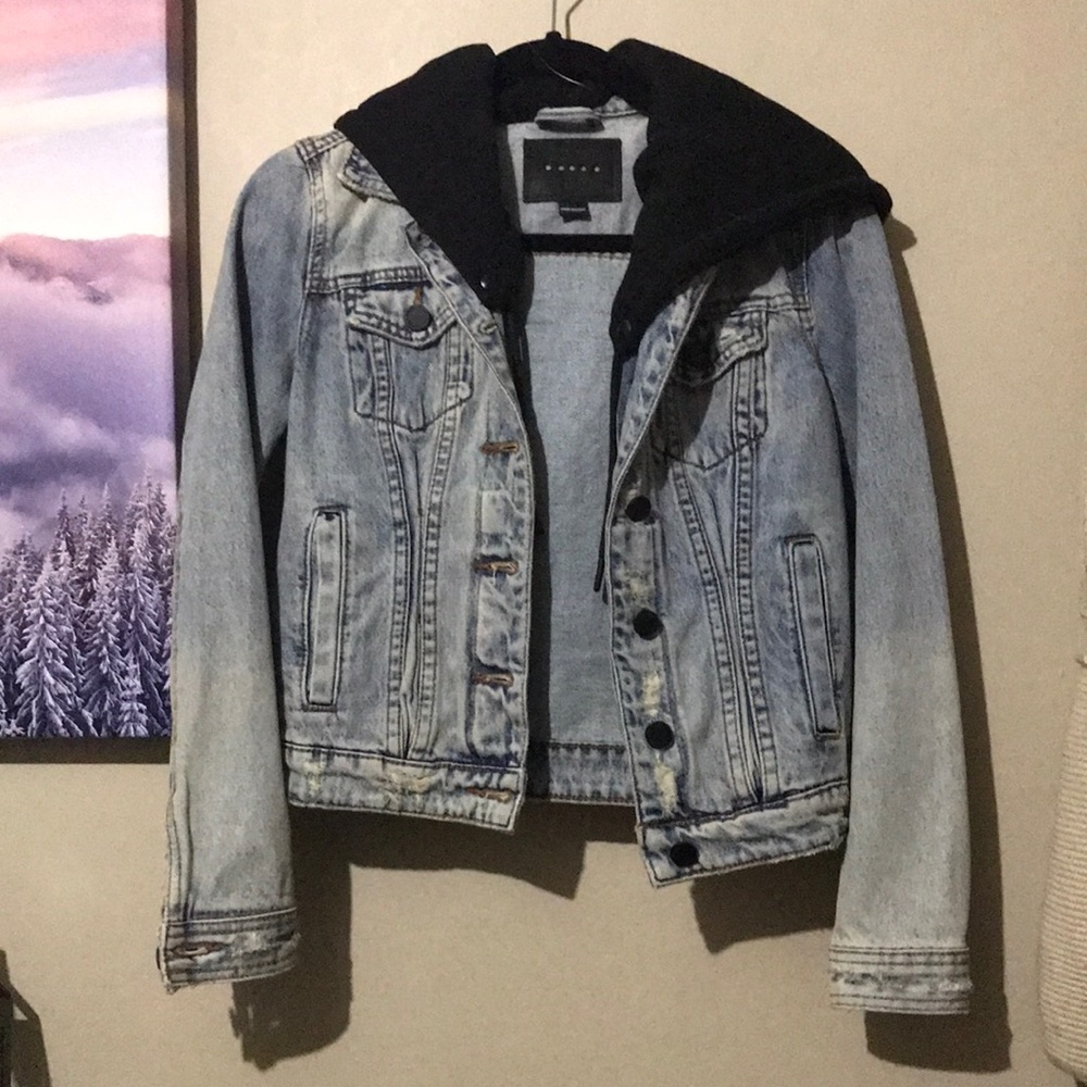 Blank NYC Destruct Denim Jacket NEW - Picture 6 of 12
